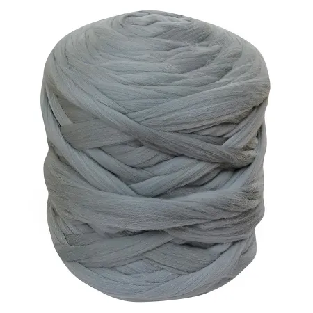 Wełna czesankowa do wyplatania koców 4,5kg PERŁA #40