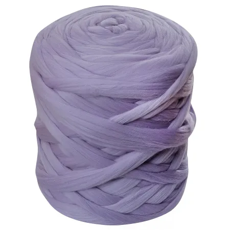 Wełna czesankowa do wyplatania koców 4,5kg LILA #58