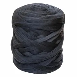 Wełna czesankowa do wyplatania koców 4,5kg GRAFIT #65