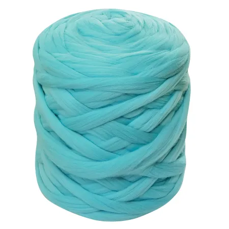 Wełna czesankowa do wyplatania koców 4,5kg JASNY SZMARAGD #69