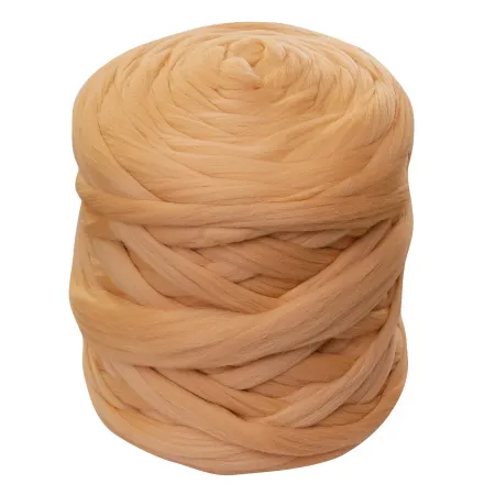 Wełna czesankowa do wyplatania koców 4,5kg BRZOSKWINIA #78