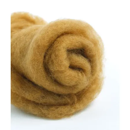 Wełna w błamie Zestaw Brąz 12 kolorów do filcowania