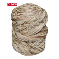 Kocyk czesankowy do sesji noworodkowej WANILIOWY