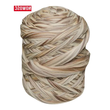 Kocyk czesankowy do sesji noworodkowej WANILIOWY