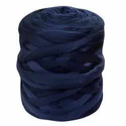 Kocyk czesankowy do sesji noworodkowej GRANATOWY