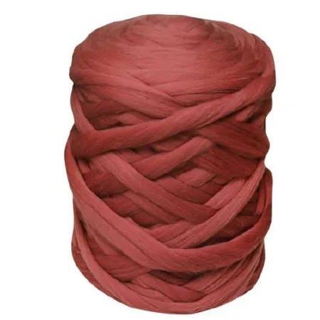 Wełna czesankowa polska 4,5kg BRANDY #101 filcowanie