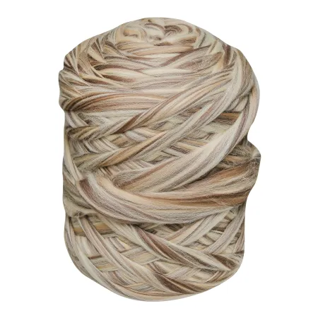 Wełna czesankowa polska WANILIOWE #117 hurt 4,5 kg