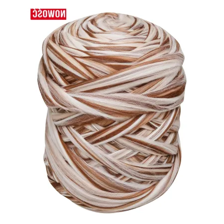 Wełna czesankowa polska Karmelowe #118 hurt 4,5 kg