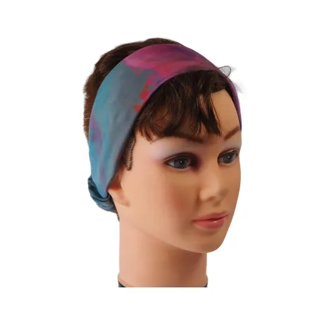 Kolorowa letnia opaska na głowę do włosów SILKY