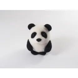 Panda filcowa z wełny maskotka dla dzieci i dorosłych