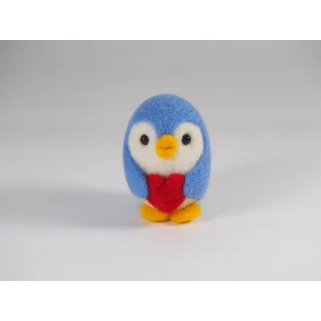 Pingwin z serduszkiem do sesji fotograficznej