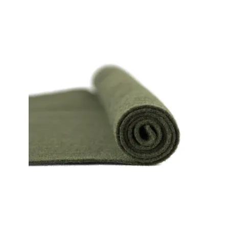 Filc wełniany 3mm dekoracyjny MECH ZIELONY