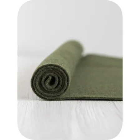 Filc wełniany 3mm MECH ZIELONY 30*30cm dekoracyjny