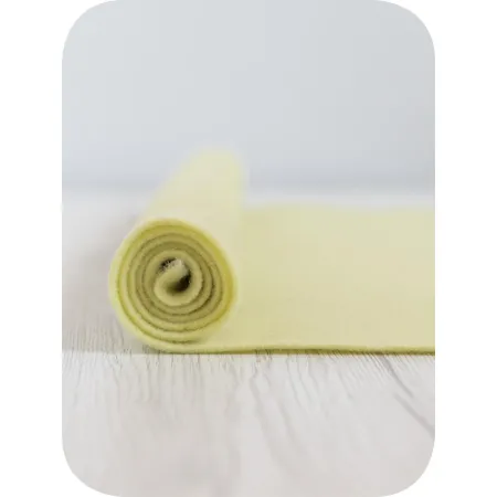 Filc wełniany 3mm JASNY ŻÓŁTY 30x30cm dekoracyjny