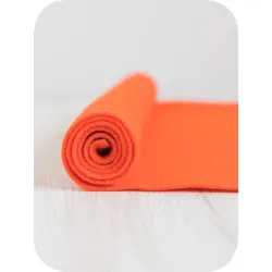 Filc wełniany 3mm POMARAŃCZOWY 30x30cm dekoracyjny