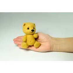 Miś filcowy do fotografii noworodkowej