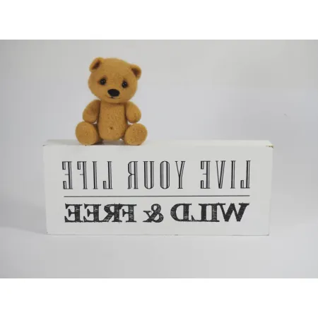 Miś filcowy do fotografii noworodkowej