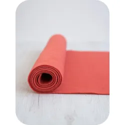 Filc wełniany 2mm KORALOWY 30x30cm dekoracyjny