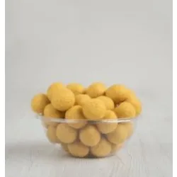 Kulki filcowe 2cm MIODOWY z wełny merynosów