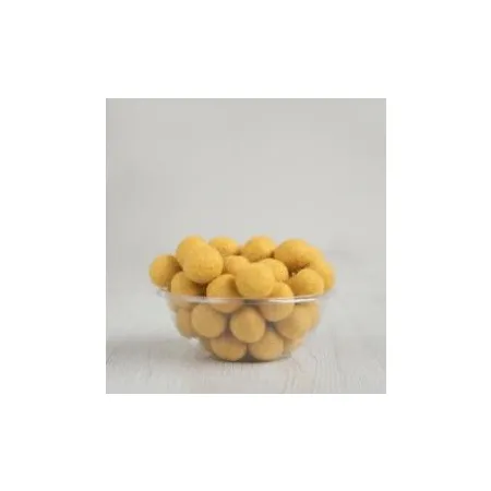 Kulki filcowe 2cm MIODOWY z wełny merynosów