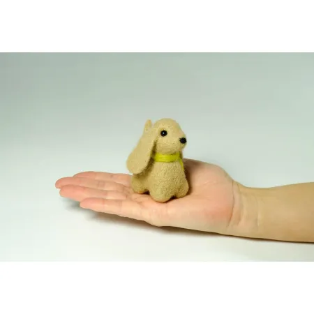 Piesek mały z szalikiem, maskotka dla dzieci i dorosłych