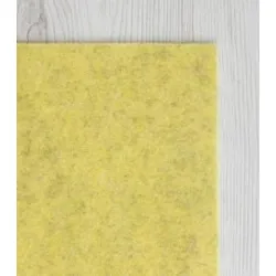 Filc wełniany 2mm CYTRYNKOWY 30x30cm dekoracyjny