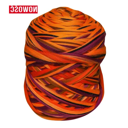 Wełna czesankowa 4,5kg HALLOWEEN #115 HURT wałek