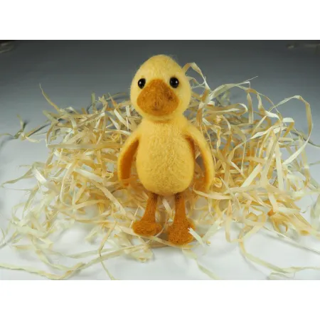 Kaczka filcowa maskotka rekwizyt do sesji noworodkowej