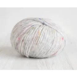 Włoczka CYRCUS alpaka z merynosem MELANŻ JASNY 100g