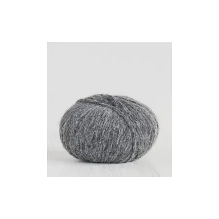 Włóczka SIERRE 68% alpaka i 10% merynos SZARY 100g