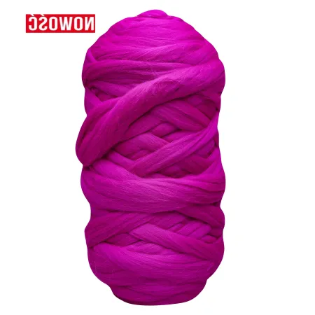 Wełna czesankowa ULTRA FIOLET #145 wałek 2 kg do filcowania