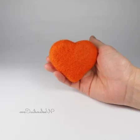 Seruszko serce filcowe do fotografii noworodkowej RÓŻNE KOLORY