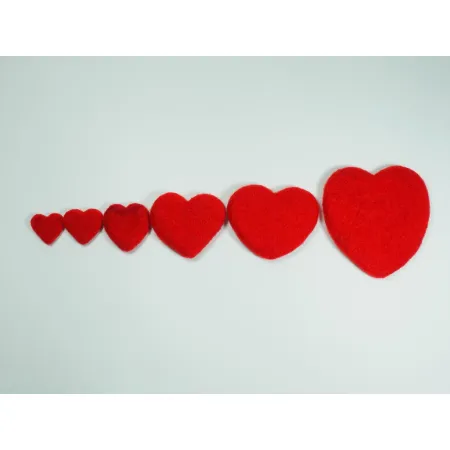 Komplet serduszków do sesji fotograficznej noworodkowej