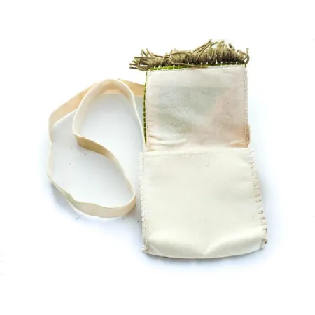 Torebeczka filcowa zieleń ecri