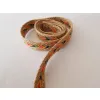 Tasiemka rustykalna jutowa warkocz Ombre 25mm