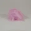 Pompon do czapki eko futra lis futrzany RÓŻ PUDROWY