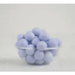 Kulka filcowa wełniana 2-2,5cm BŁĘKITNY
