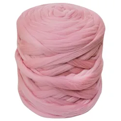 Wełna czesankowa PUDROWY RÓŻ #54 do filcowania i wyplatania koców