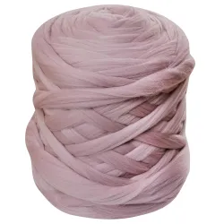 Wełna czesankowa BRUDNY RÓŻ #6 do filcowania i wyplatania koców