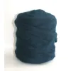 Wełna czesankowa MORSKI ZIELONY #31 do filcowania i wyplatania koców