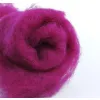 Wełna merynos w błamie do filcowania FUKSJA