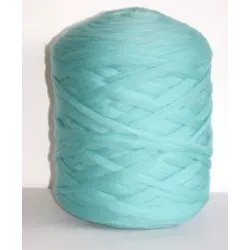 Wełna czesankowa MINI polska JASNY SZMARAGD