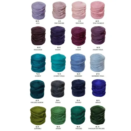 Wełna czesankowa polska 70 kolorów do filcowania