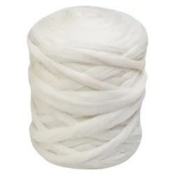 Wełna czesankowa merynos 22-24mic BIAŁY KREMOWY ECRU