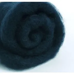 Wełna merynos w błamie do filcowania CIEMNY GRANAT