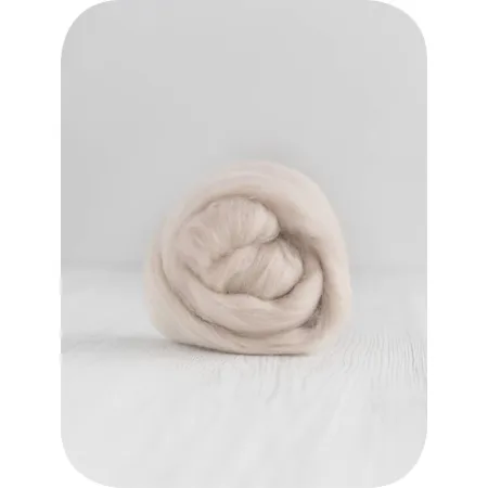 Wełna czesankowa merynos australijski 19mic BEŻ