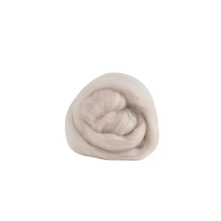 Wełna czesankowa merynos australijski 19mic BEŻ