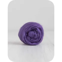 Czesanka wiskozy do filcowana FIOLETOWY