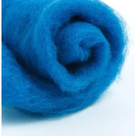Wełna nowozelandzka w błamie do filcowania MORSKI