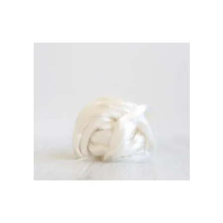 Czesanka Tencel BIAŁA z włókien celulozowych eukaliptusowych